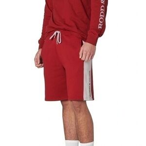 Rodd & Gunn Fernmark Training 9" Shorts in Currant Red Men’s Size 2XL New
